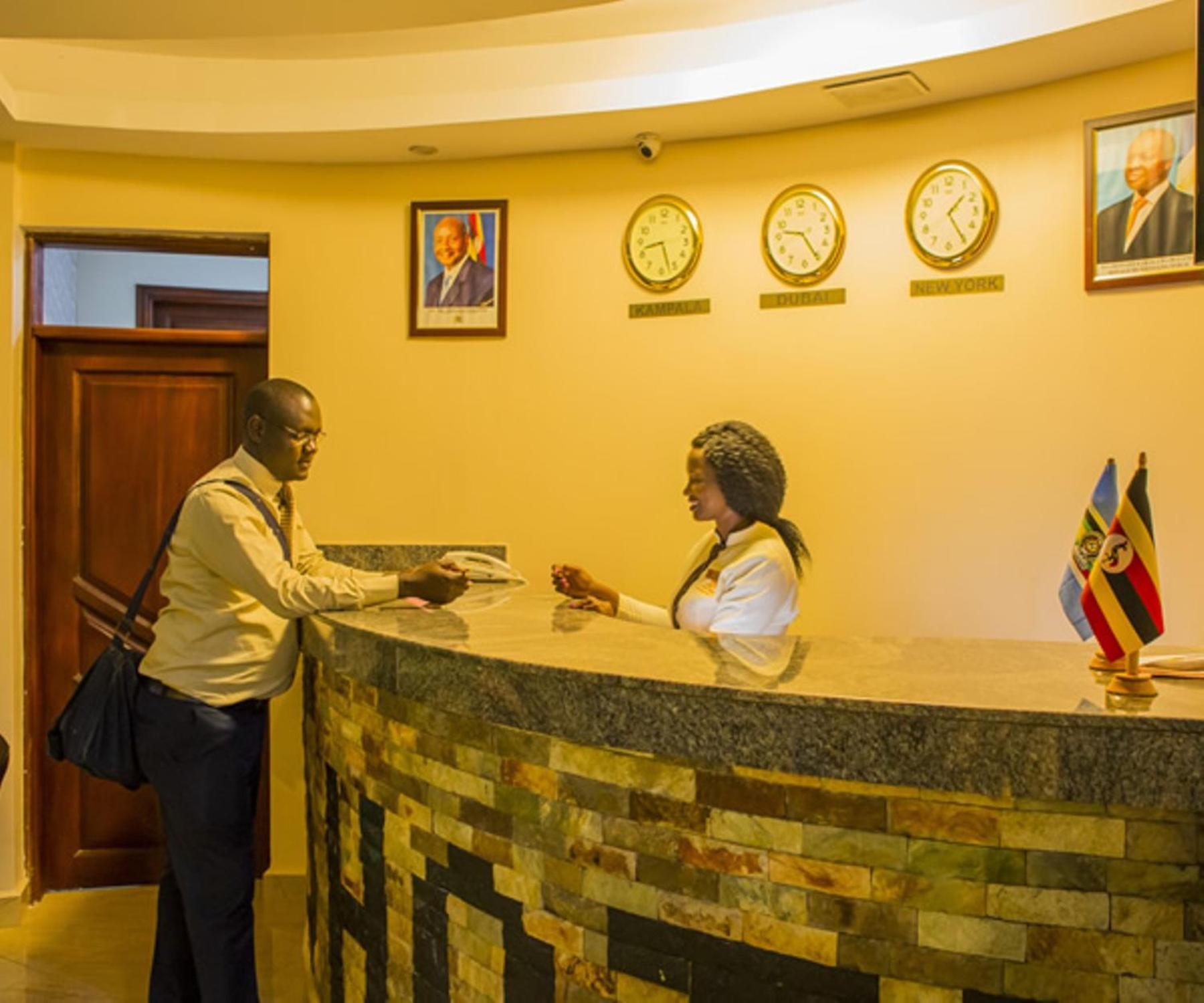 Ss Hotel Kampala Eksteriør bilde